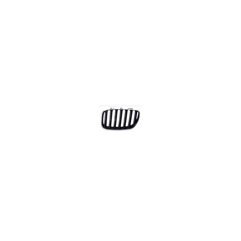 BMW X5 E53 04-06* GRELHA ESQUERDO (CROMADA/PRETA)