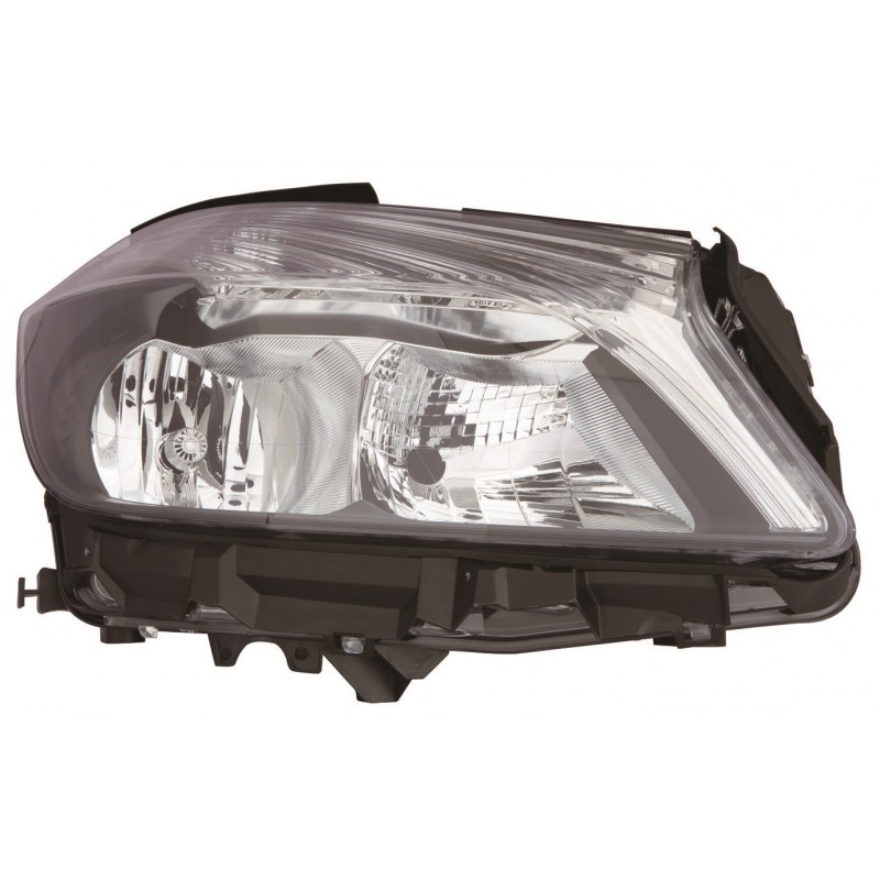 MERCEDES A W176 12-* FAROL ESQUERDO ELÉCTRICO COM MOTOR (H7/H15)
