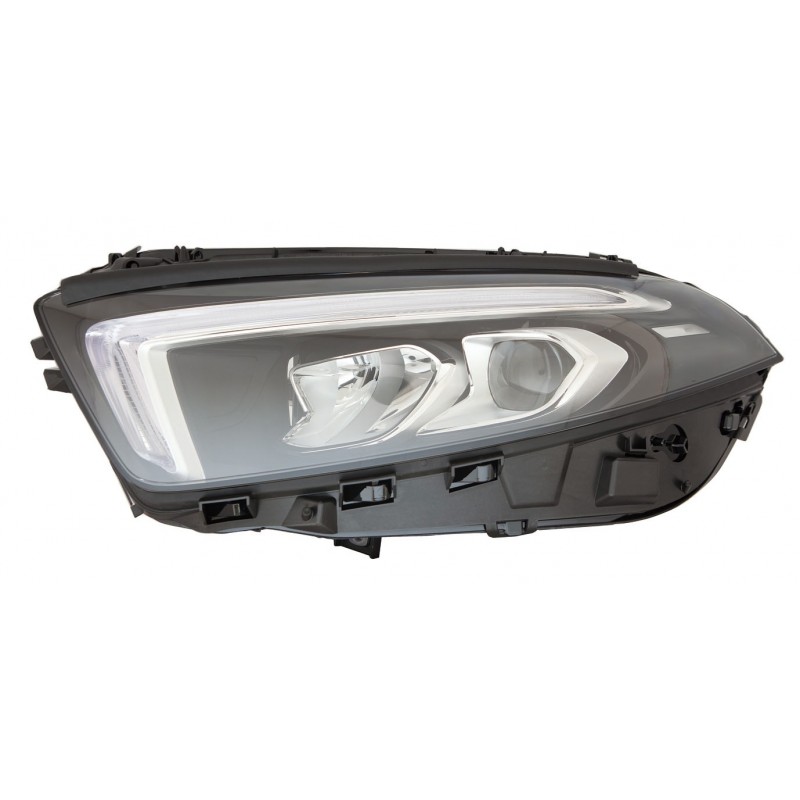 MERCEDES A W177 2018.03-* FAROL ESQUERDO ELÉCTRICO COM MOTOR (LED)