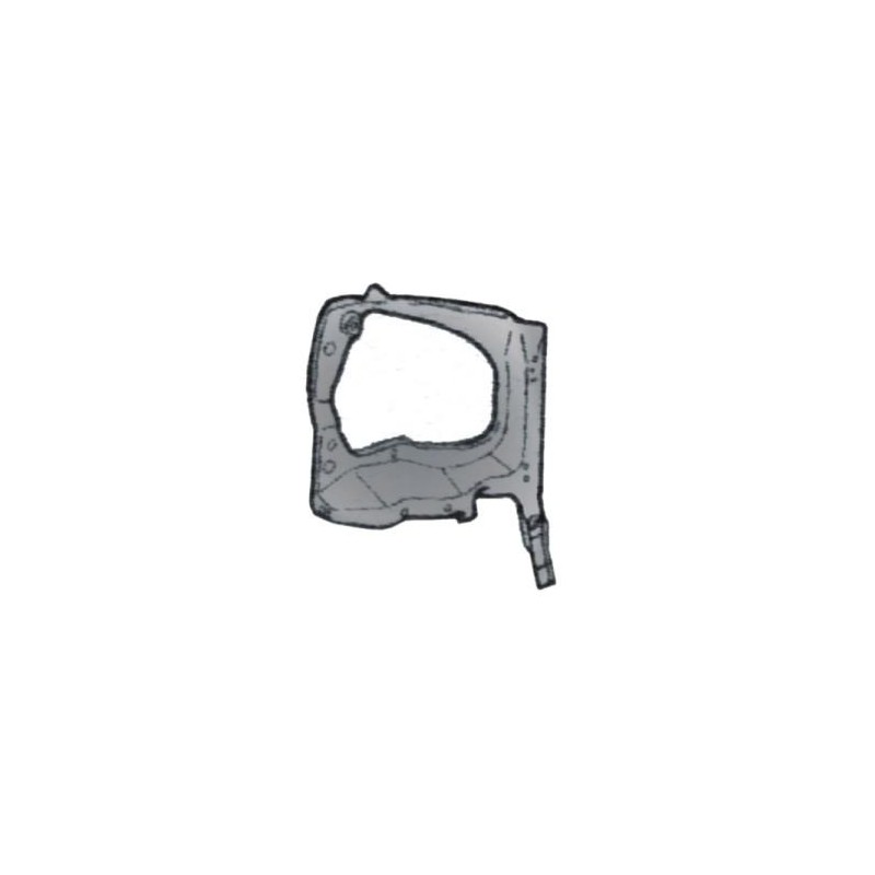 OPEL AGILA 00-* MASCARA FAROL DIREITO