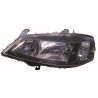 OPEL ASTRA 98-* FAROL ESQUERDO ELÉCTRICO INTERIOR NEGRO