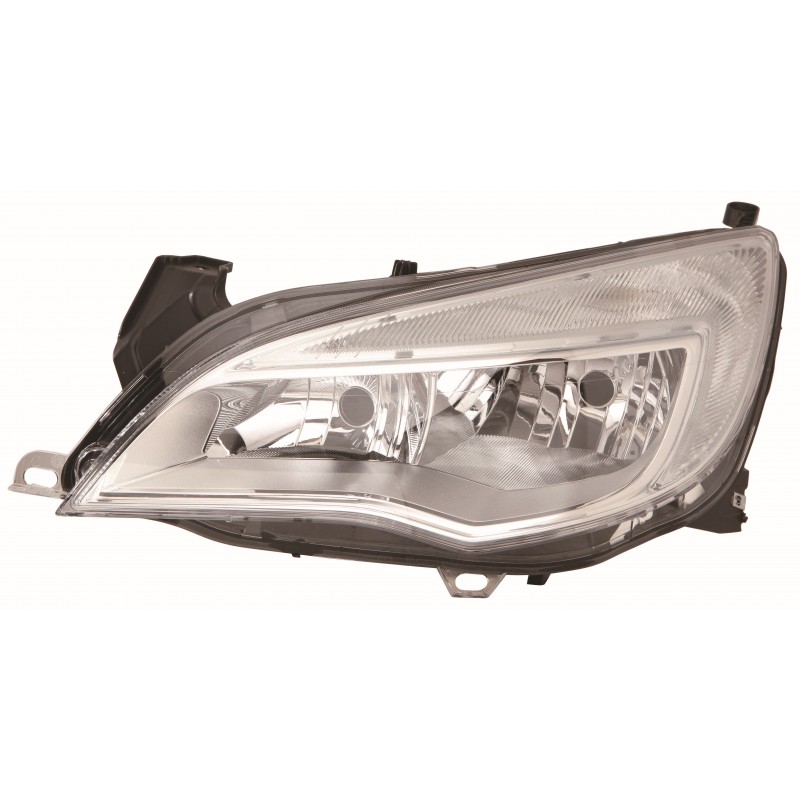 OPEL ASTRA 10-* FAROL ESQUERDO ELÉCTRICO COM MOTOR INTERIOR CROMADO (H7/H7)