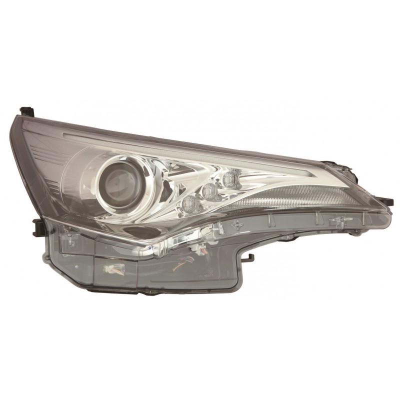 TOYOTA AVENSIS 15-* FAROL DIREITO ELÉCTRICO INTERIOR NEGRO (HIR2/WY21W) (LED)