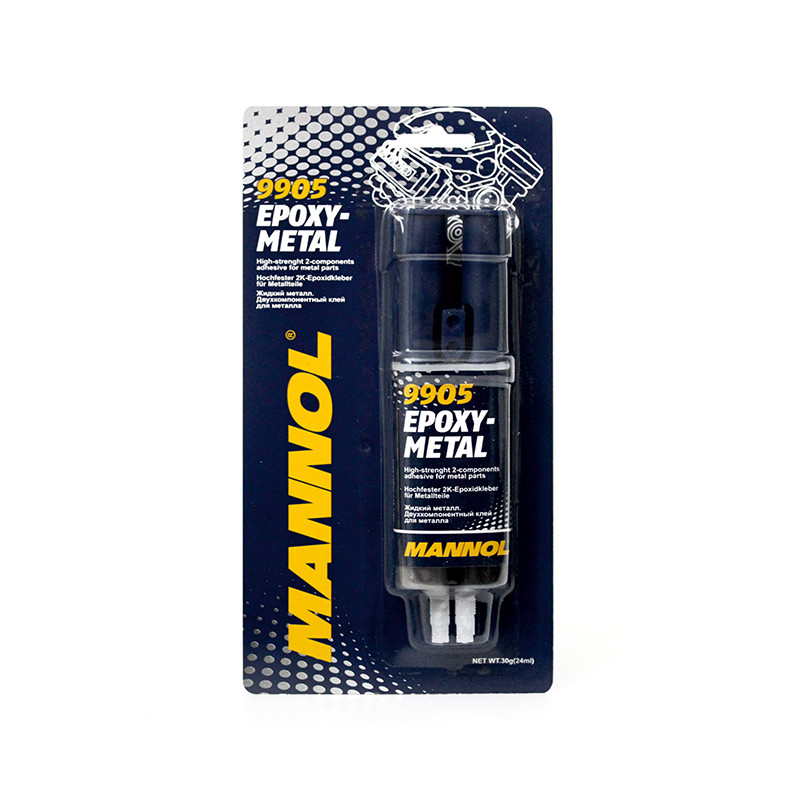 MANNOL 9905 EPOXY METAL COLA RÁPIDA (30GR/24ML)