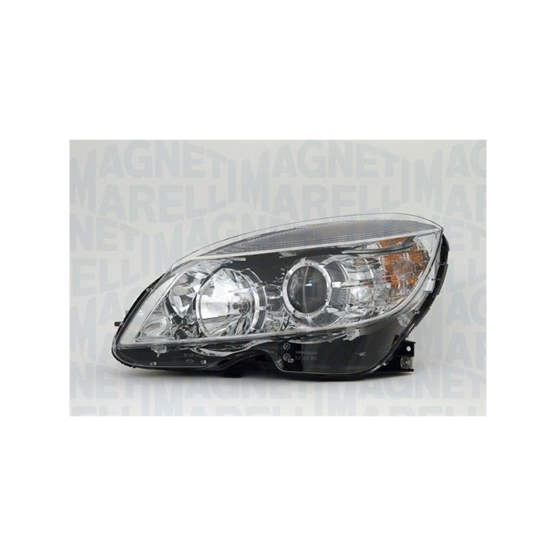 MERCEDES C W204 01/07-09/07* FAROL ESQUERDO INTERIOR NEGRO M/MARELLI (H7/H7)