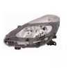 RENAULT CLIO 09-* FAROL DIREITO ELÉCTRICO INTERIOR NEGRO (H7/H7)