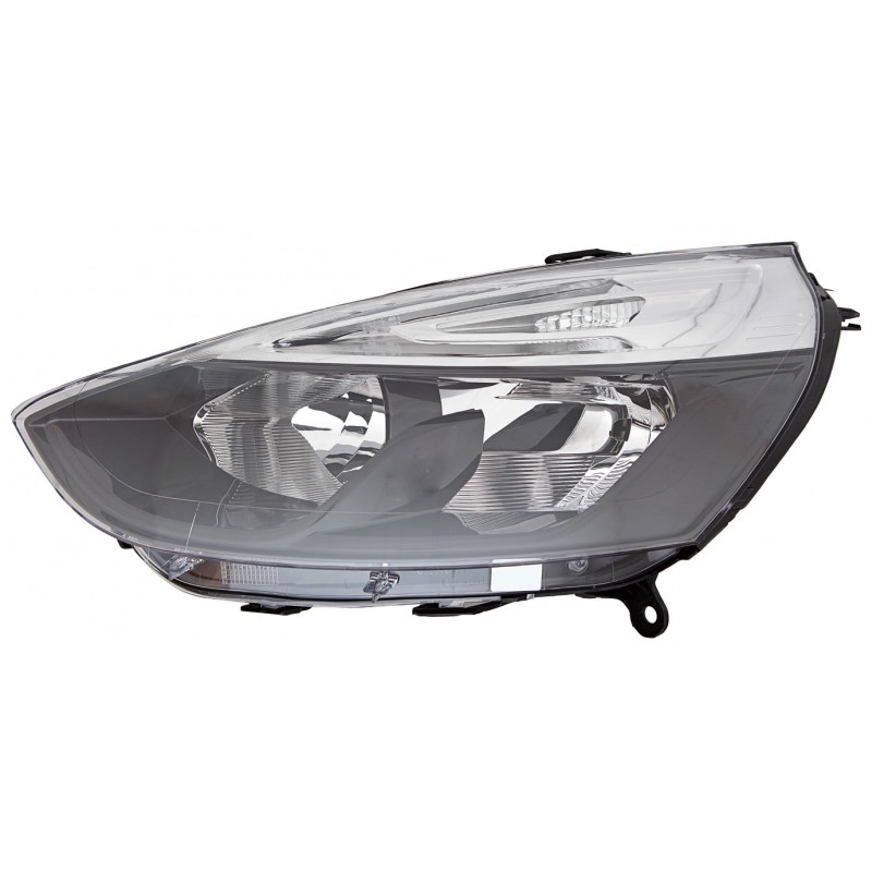 RENAULT CLIO IV 2016.07-* FAROL ESQUERDO ELÉCTRICO COM MOTOR INTERIOR NEGRO (H7/H1/PY24W)