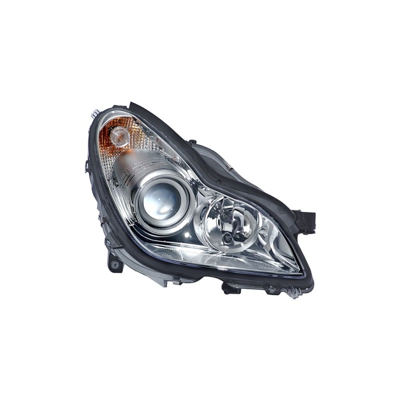 FAROL DIREITO BI-XENON COM LUZES DIRECIONAIS MERCEDES CLS W219 2004.10-