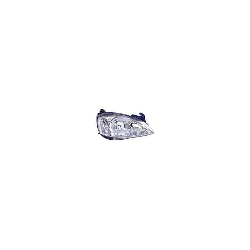 OPEL CORSA 03-* FAROL DIREITO ELÉCTRICO VIDRO LISO (VAL)
