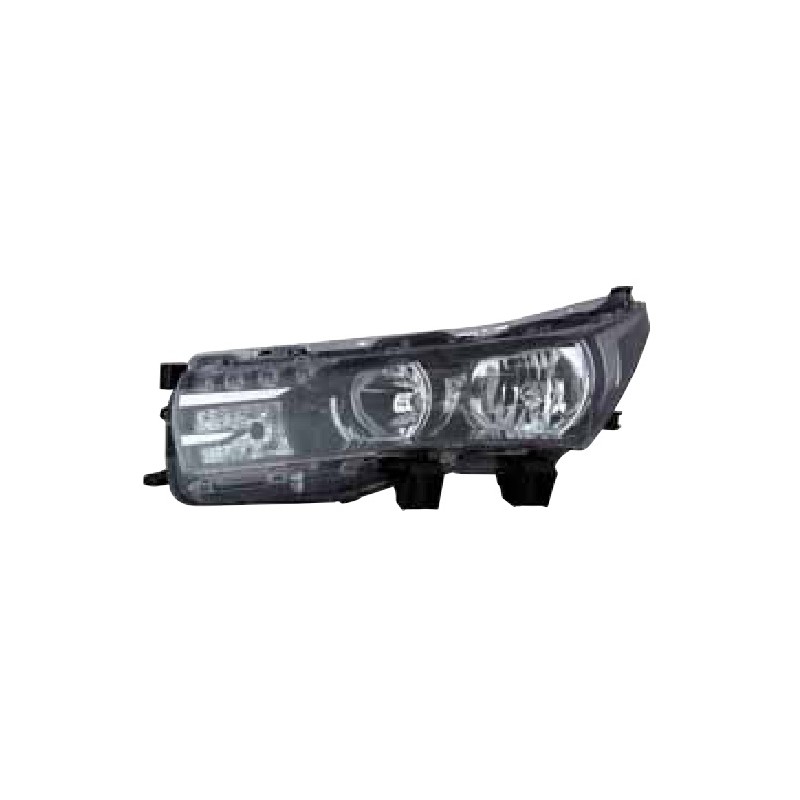 TOYOTA COROLLA 14-* FAROL ESQUERDO ELÉCTRICO INTERIOR NEGRO (LED) (H11/HB3)
