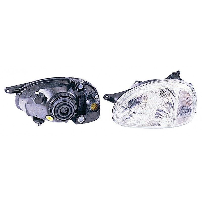 OPEL CORSA 93-* FAROL ESQUERDO ELÉCTRICO