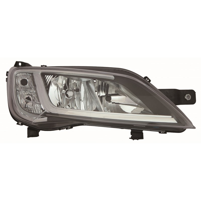 FIAT DUCATO/JUMPER 14-* FAROL DIREITO ELÉCTRICO COM MOTOR INTERIOR CROMADO (H7/H7/WY21W/W21/5W)