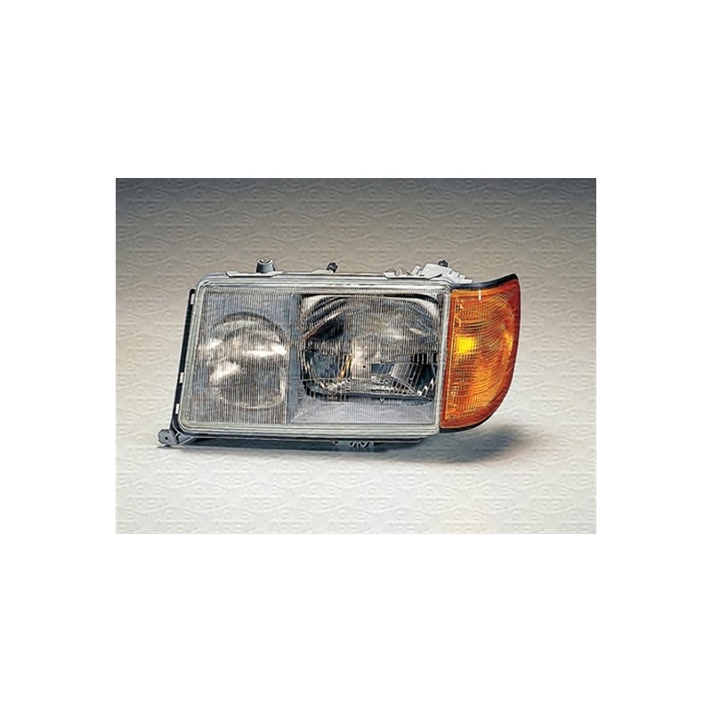 MERCEDES 200-300 W124 84-* FAROL ESQUERDO COM FAROL AMARELO M/MARELLI (H3/H4)
