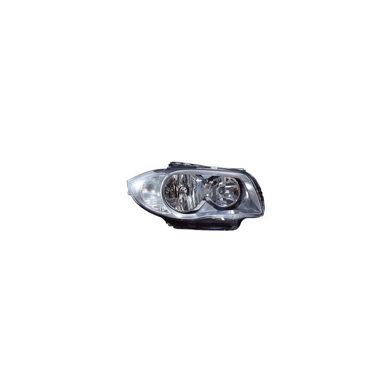 BMW S/1 E87 04-* FAROL DIREITO ELÉCTRICO INTERIOR NEGRO