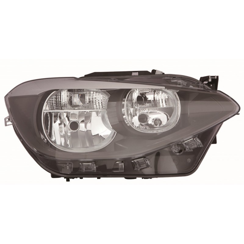BMW S/1 F20/F21 12-* FAROL ESQUERDO ELÉCTRICO COM MOTOR INTERIOR NEGRO (H7/H7)