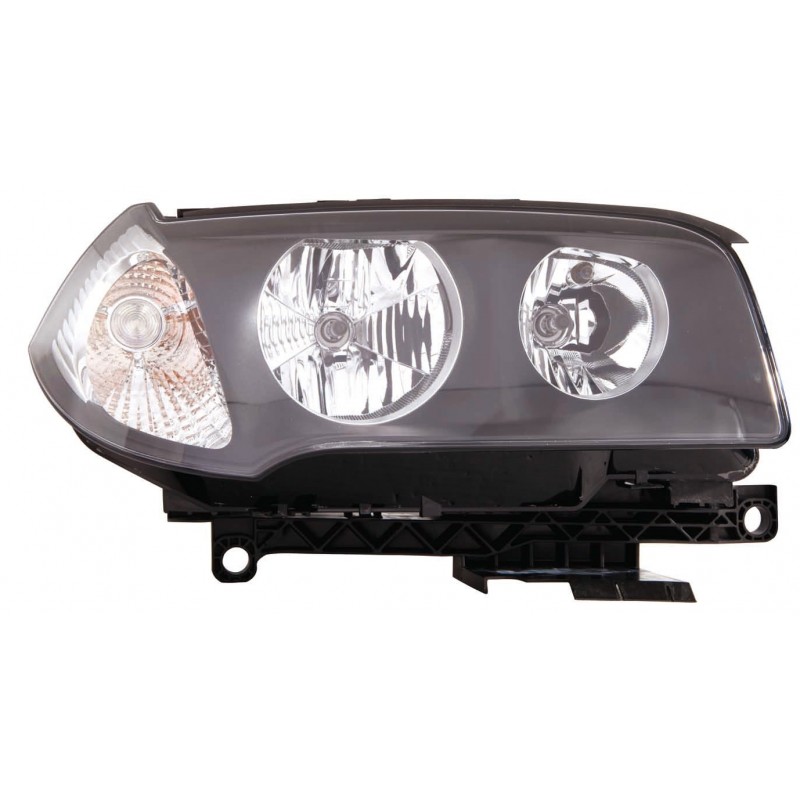 BMW X3 03-* FAROL DIREITO ELÉCTRICO COM PISCA BRANCO INTERIOR NEGRO (H7/H7)