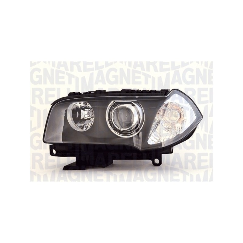BMW X3 (E83)* FAROL ESQUERDO ELÉCTRICO COM PISCA BRANCO M/MARELLI (D2S/H7)