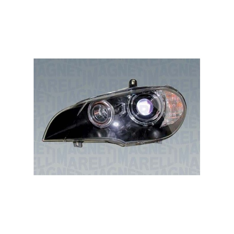 BMW X5 (E70) 02/07-* FAROL ESQUERDO SEM ECU COM REGULAÇÃO ALTURA M/MARELLI (D1S)