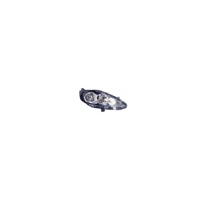 FORD FIESTA 08-* FAROL DIREITO ELÉCTRICO INTERIOR NEGRO (H7/H1)