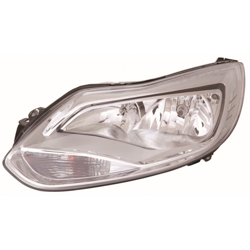 FORD FOCUS 11-* FAROL ESQUERDO ELÉCTRICO COM MOTOR INTERIOR CLARO (H7/H1)
