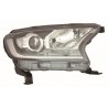 FORD RANGER 16-* FAROL DIREITO MANUAL/ELÉCTRICO INTERIOR NEGRO (H11/H15/PY21W/W5W)