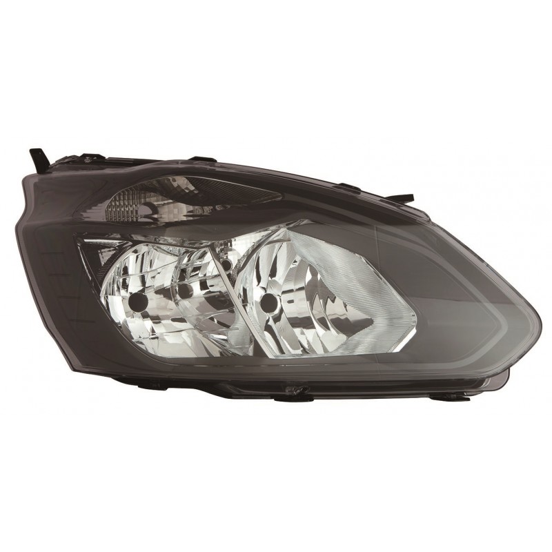 FORD TRANSIT CUSTOM 13-* FAROL DIREITO ELÉCTRICO COM MOTOR INTERIOR NEGRO (H7/H15/PY21W/W5W)