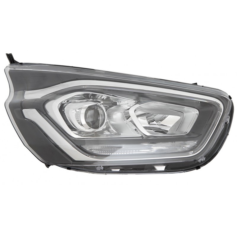 FORD TRANSIT CUSTOM 2018.01-* FAROL DIREITO ELÉCTRICO COM MOTOR (H7/H1/PY21W/LED)