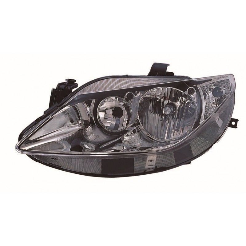 SEAT IBIZA 08-* FAROL ESQUERDO ELÉCTRICO INTERIOR CROMADO (H7/H7)