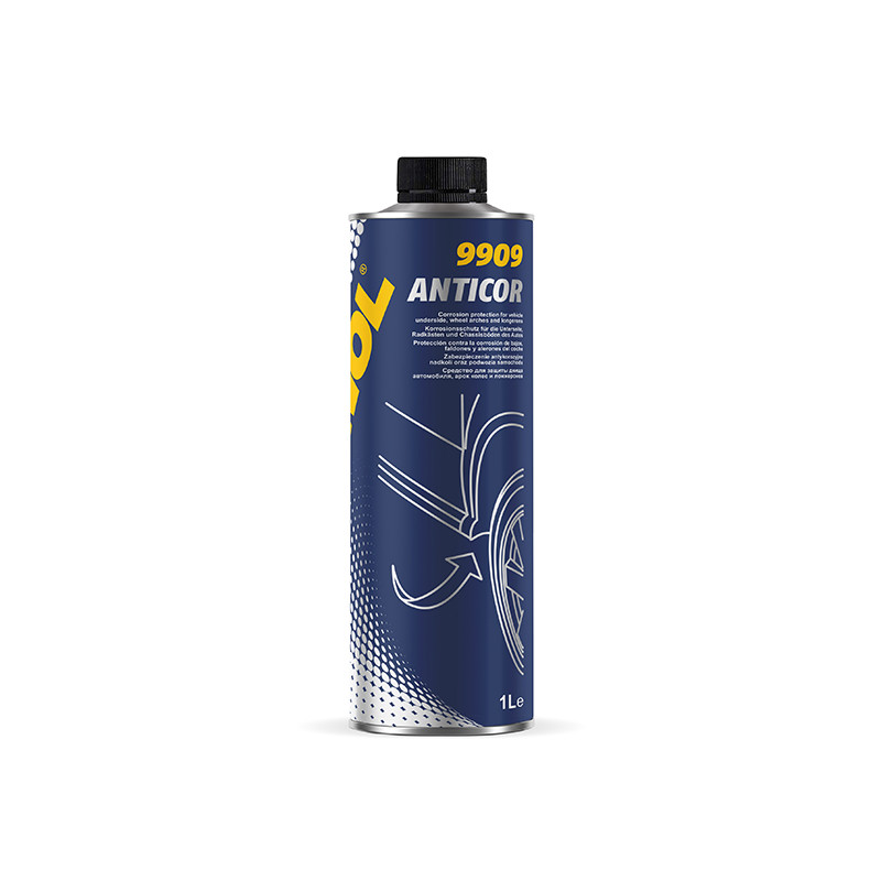 MANNOL 9909 LIQUIDO ANTICORROSAO PRETO 1LT