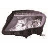 MERCEDES GLA X156 13-* FAROL ESQUERDO ELÉCTRICO COM MOTOR INTERIOR NEGRO (H7/H15/PY21W)