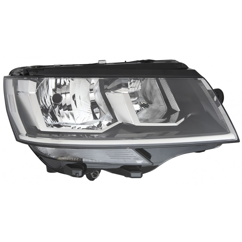 VW TRANSPORTER T6.1 2019.07-* FAROL DIREITO ELÉCTRICO COM MOTOR (H7/H15/W21W)