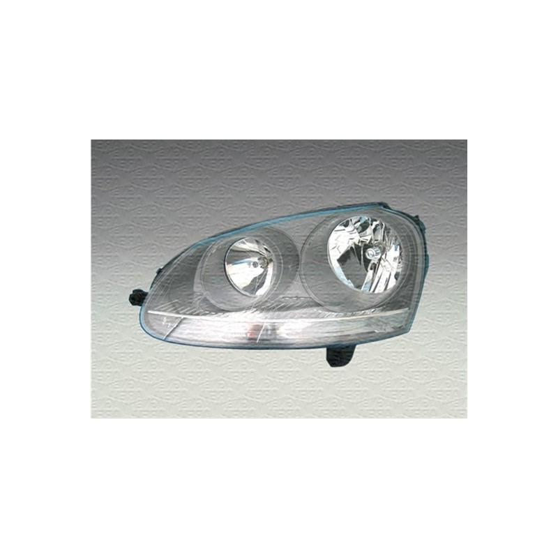 VW GOLF V 03-* FAROL ESQUERDO ELÉCTRICO INTERIOR CINZA M/MARELLI