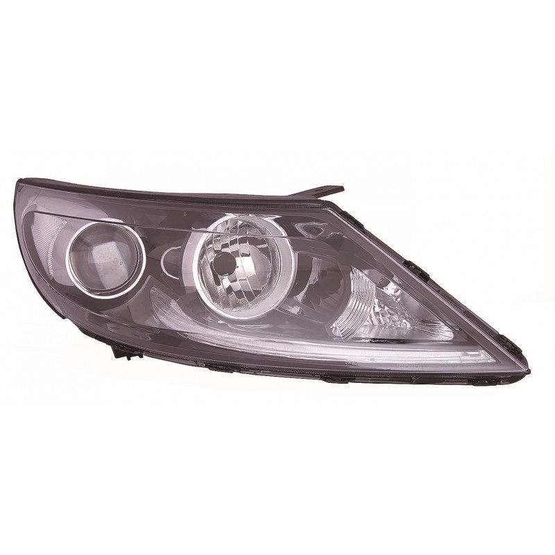 KIA SPORTAGE 14-* FAROL DIREITO ELÉCTRICO INTERIOR NEGRO (H7/H7/LED)