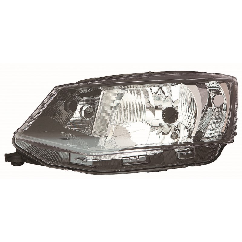 SKODA FABIA 15-* FAROL ESQUERDO ELÉCTRICO COM MOTOR INTERIOR NEGRO (H4)