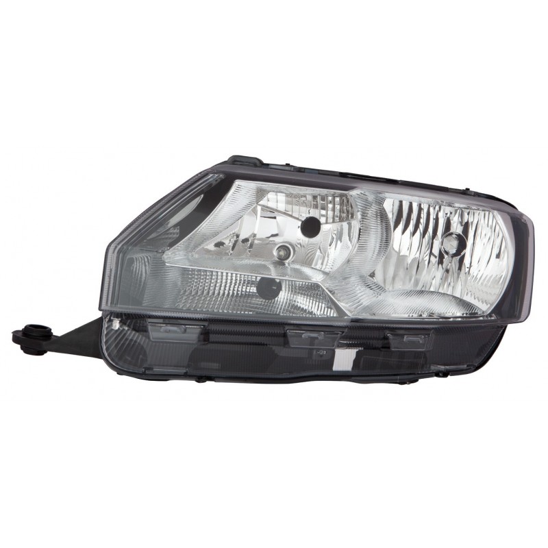 SKODA RAPID 13-* FAROL ESQUERDO ELÉCTRICO COM MOTOR (H7/H15/PY21W/W5W)