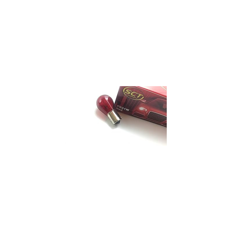 SCT 12V 21W PR21W Vermelho
