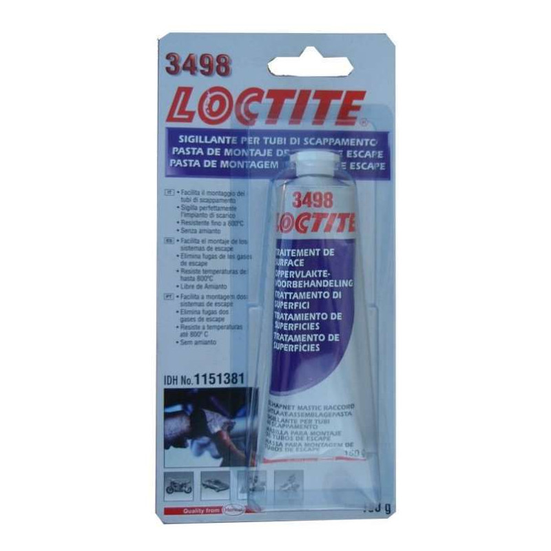 LOCTITE EA 3498 150GR Massa especial de escapes