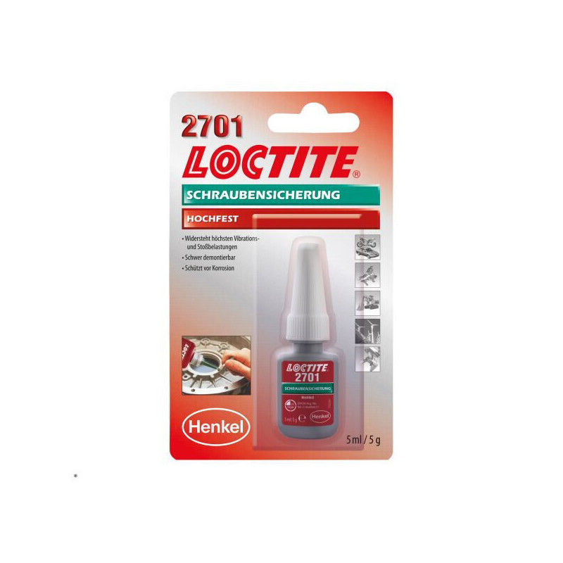 LOCTITE Fixa-rosca 2701 5 ml.