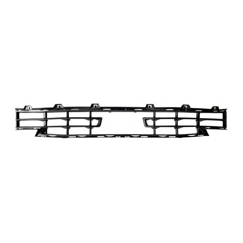 BMW S/1 F40 2019.07-* GRELHA INFERIOR PARA CHOQUES FRENTE PRETA (MODELO BASE)